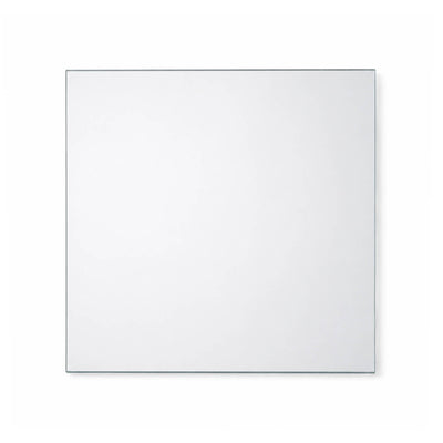 A 10 inch square mirror shown from a top-down perspective on a white background - thumbnail number 1