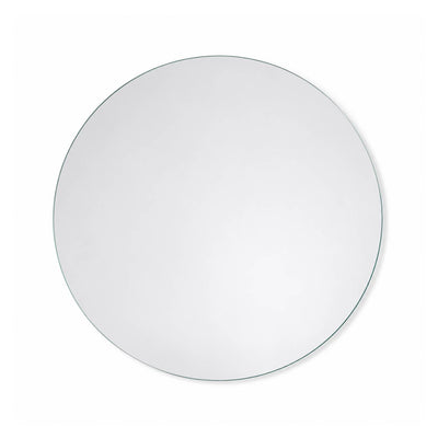 A 12 inch round mirror shown from a top-down perspective on a white background - thumbnail number 1