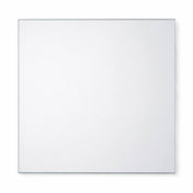 A 12" square mirror glass shown from a top-down perspective on a white background - thumbnail number 1