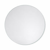 A 14 inch round mirror shown from a top-down perspective on a white background - thumbnail number 1