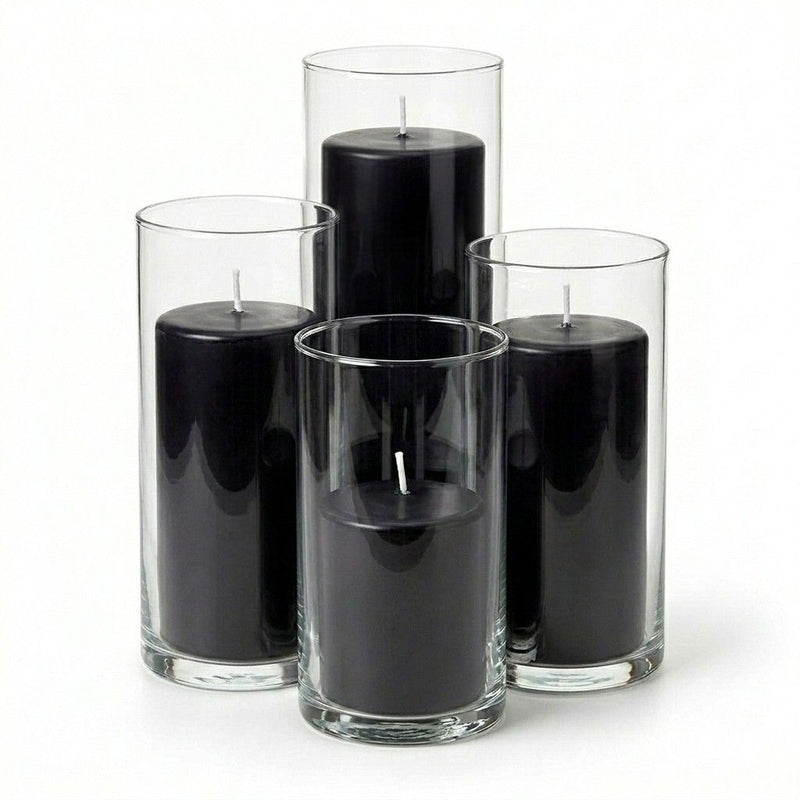 Richland Pillar Candles & Eastland Cylinder Holders Set of 4 - thumbnail number 23