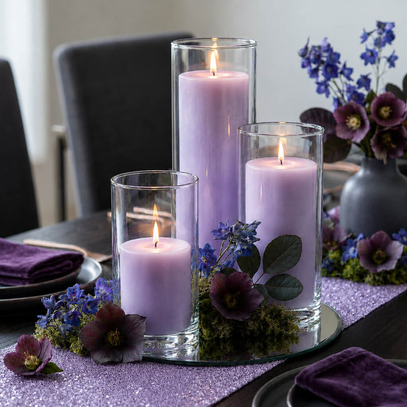 Eastland Cylinder Pillar Candle Holder 3.25"x10.5" - thumbnail number 6