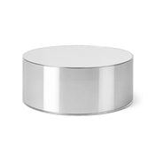 Silver mirror finish acrylic round cake stand riser - thumbnail number 1
