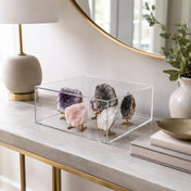 14"x14" Clear Acrylic Cake Box Stand – Transparent Pedestal Riser Display for Desserts and Events - thumbnail number 8
