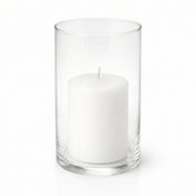 Richland Pillar Candle 3" & Eastland Cylinder Holder 6" Set of 12 (Choose your Color) - thumbnail number 44