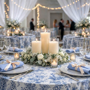 Richland Pillar Candles & Eastland Cylinder Holders Set of 3