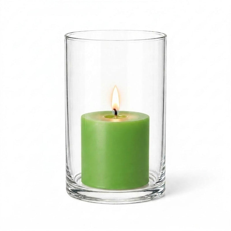 Richland Pillar Candle 3" & Eastland Cylinder Holder 6" Set of 12 (Choose your Color) - thumbnail number 10