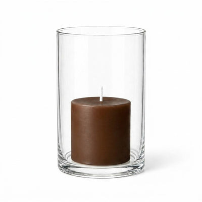 Richland Pillar Candle 3" & Eastland Cylinder Holder 6" Set of 12 (Choose your Color) - thumbnail number 11