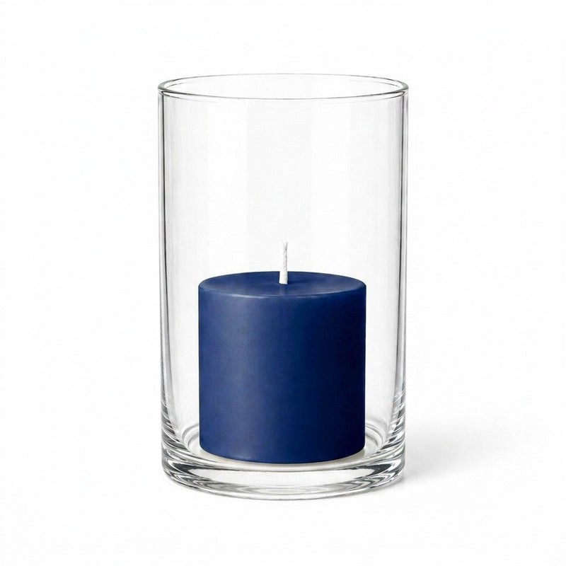 Richland Pillar Candle 3" & Eastland Cylinder Holder 6" Set of 12 (Choose your Color) - thumbnail number 13