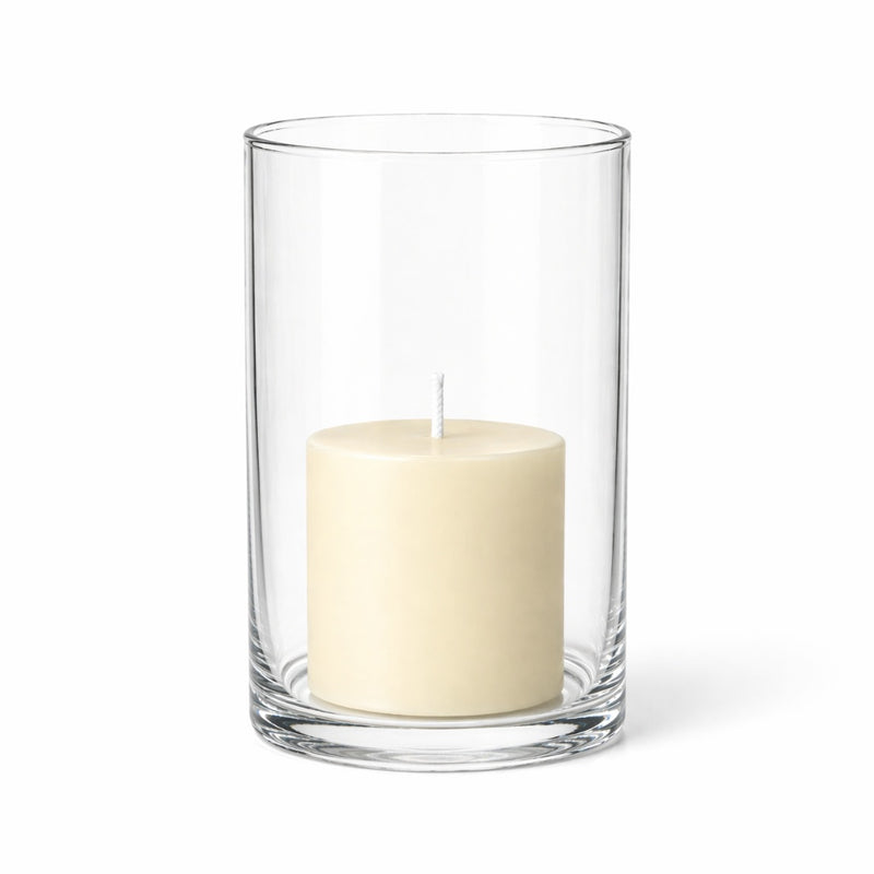 Richland Pillar Candle 3" & Eastland Cylinder Holder 6" Set of 12 (Choose your Color) - thumbnail number 5