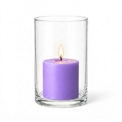 Richland Pillar Candle 3" & Eastland Cylinder Holder 6" Set of 12 (Choose your Color) - thumbnail number 18