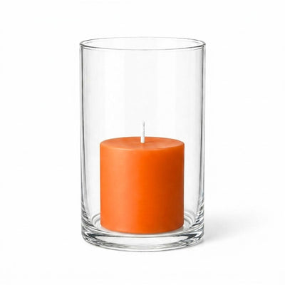 Richland Pillar Candle 3" & Eastland Cylinder Holder 6" Set of 12 (Choose your Color) - thumbnail number 19