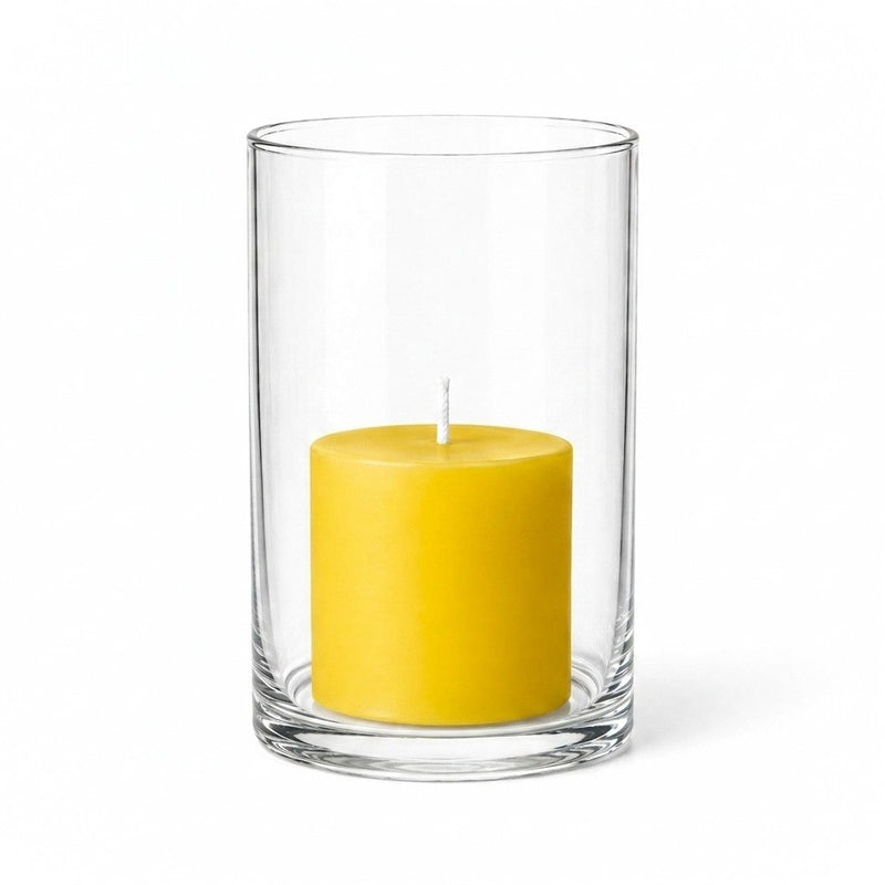 Richland Pillar Candle 3" & Eastland Cylinder Holder 6" Set of 12 (Choose your Color) - thumbnail number 21