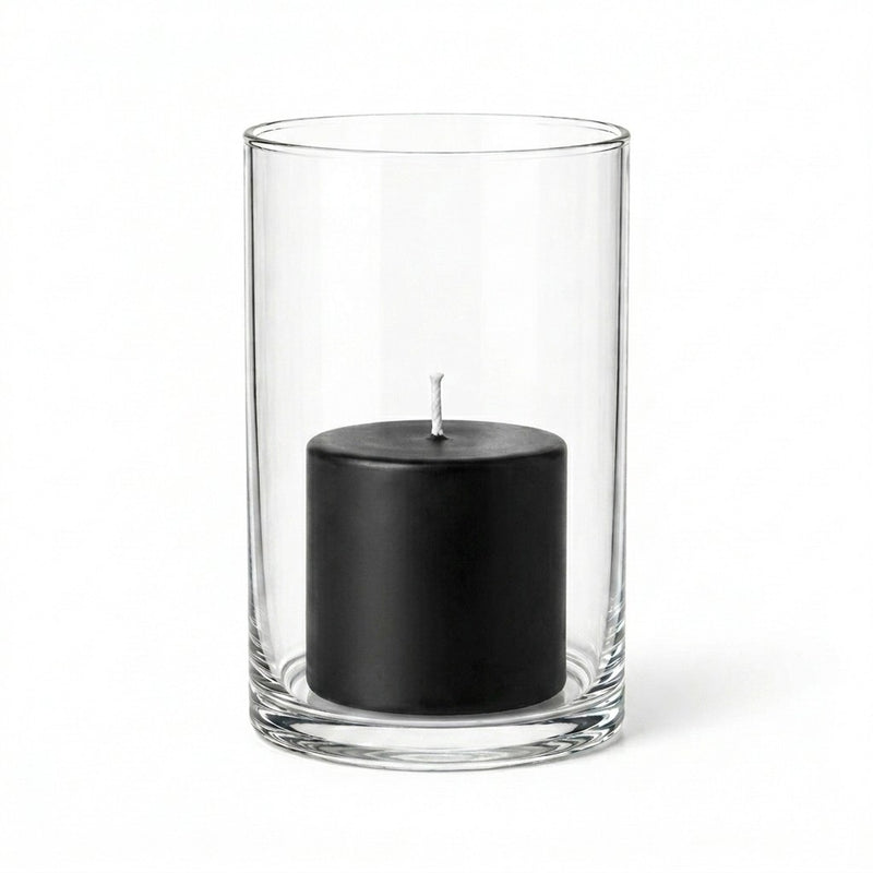 Richland Pillar Candle 3" & Eastland Cylinder Holder 6" Set of 12 (Choose your Color) - thumbnail number 29