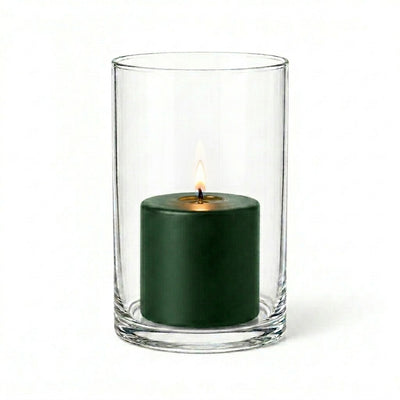 Richland Pillar Candle 3" & Eastland Cylinder Holder 6" Set of 12 (Choose your Color) - thumbnail number 26