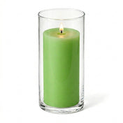 Richland Pillar Candle 6" & Eastland Cylinder Holder 7.5" inch Set of 12  (Choose your Color) - thumbnail number 14