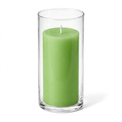 Richland Pillar Candle 6" & Eastland Cylinder Holder 7.5" inch Set of 12  (Choose your Color) - thumbnail number 13