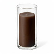 Richland Pillar Candle 6" & Eastland Cylinder Holder 7.5" inch Set of 12  (Choose your Color) - thumbnail number 29