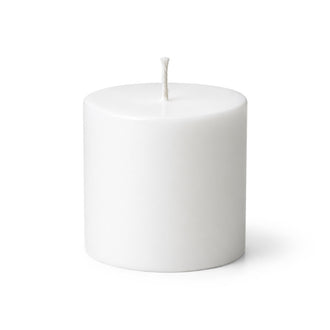 Richland Pillar Candle 3"x3" White