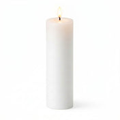 Richland Pillar Candle 3"x12" White - thumbnail number 2