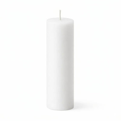 Richland Pillar Candle 3"x12" White