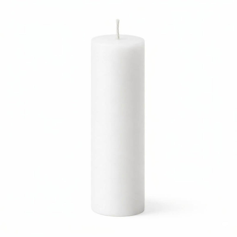 Richland Pillar Candle 3"x12" White - thumbnail number 1