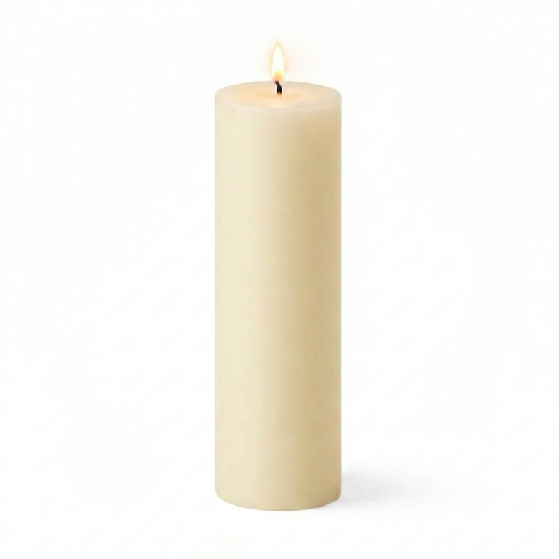Richland Pillar Candle 3"x12" Ivory Set of 6 - thumbnail number 2