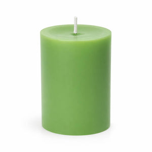 Richland Pillar Candle 3"x3" Green