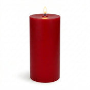 Richland Pillar Candles 3"x6" Red Set of 12 - thumbnail number 2
