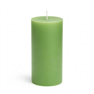 Richland Pillar Candle 3"x6" Green
