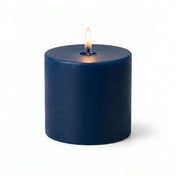 Richland Pillar Candle 3"x3" Navy Blue - thumbnail number 2