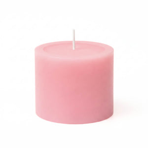 Richland Pillar Candle 3"x3" Pink
