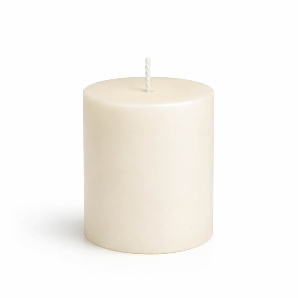 Richland Pillar Candle 3"x3" Light Ivory