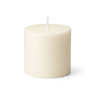 Richland Pillar Candles 3"x3" Light Ivory Set of 48