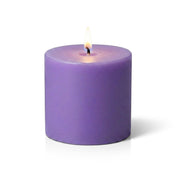 Richland Pillar Candles 3"x3" Lavender Set of 12 - thumbnail number 2