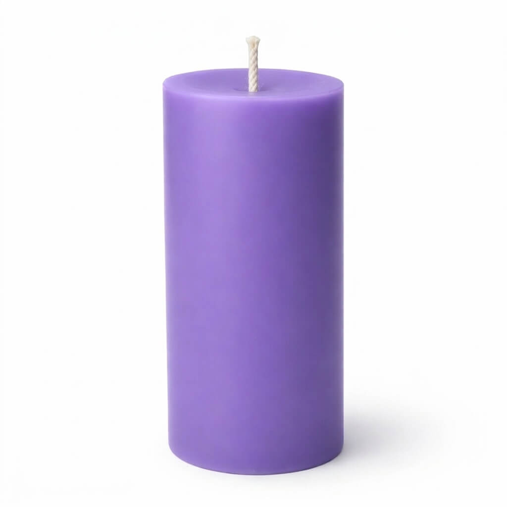 Richland Pillar Candles 3"x9" Lavender Set of 6