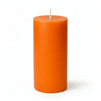 Richland Pillar Candle 3"x6" Orange
