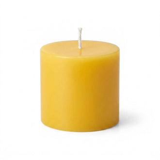 Richland Pillar Candle 3"x3" Yellow