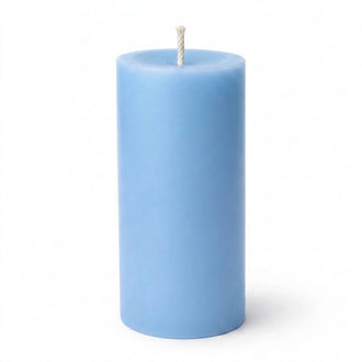Richland Pillar Candle 3"x9" Light Blue