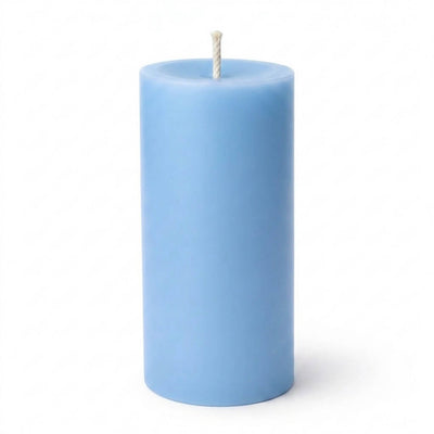 Richland Pillar Candle 3"x9" Light Blue