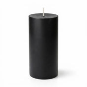 Richland Pillar Candle 3"x6" Black - thumbnail number 1