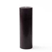 Richland Pillar Candle 3"x9" Dark Chocolate - thumbnail number 1