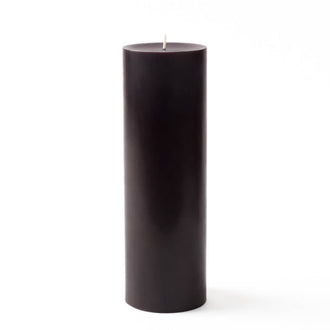 Richland Pillar Candle 3"x9" Dark Chocolate