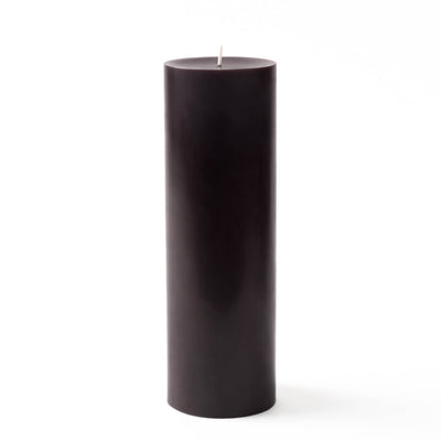 Richland Pillar Candle 3"x9" Dark Chocolate