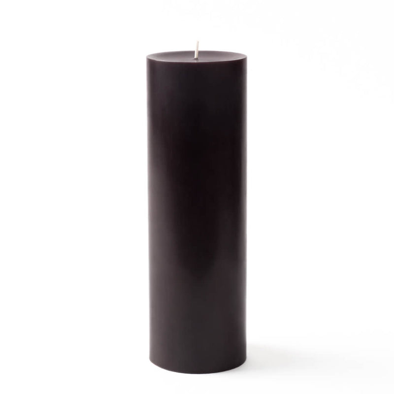 Richland Pillar Candle 3"x9" Dark Chocolate - thumbnail number 1