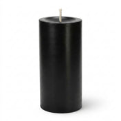 Richland Pillar Candles 3"x9" Black Set of 12 - thumbnail number 1