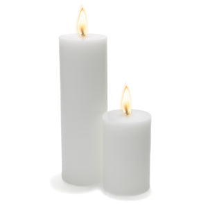 Richland Pillar Candles White