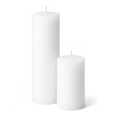Richland Pillar Candles 2" x 3" & 2" x 6" Set of 20