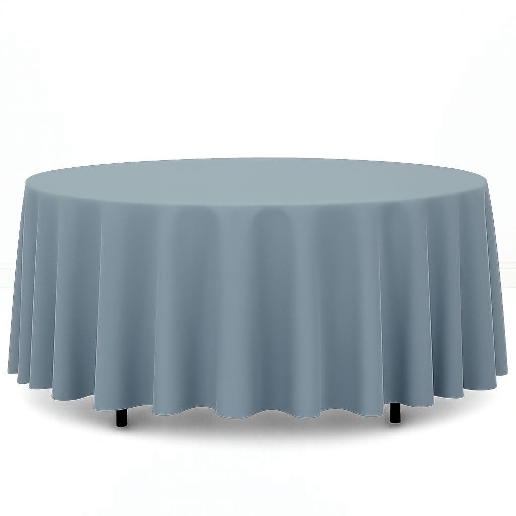 Premium Polyester Round Tablecloth 108" - 220GSM - By TCF Linen