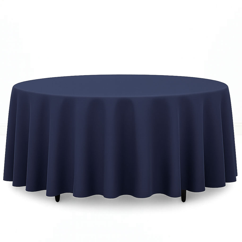 Premium Polyester Round Tablecloth 108" - 220GSM - By TCF Linen